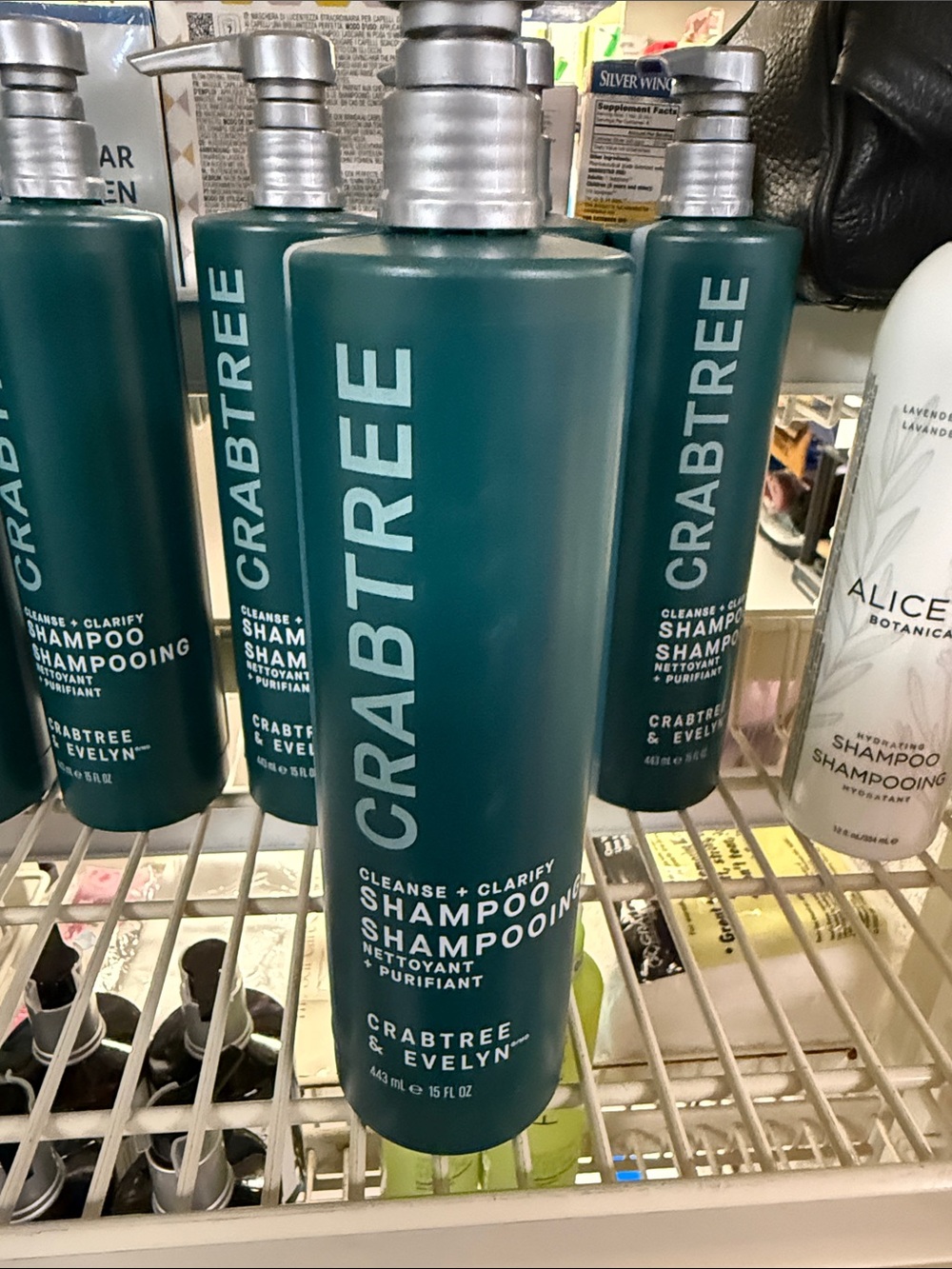 Crabtree & Evelyn Teal Shampoo Pump Bottle